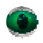 floating eye named of 'The Watcher'